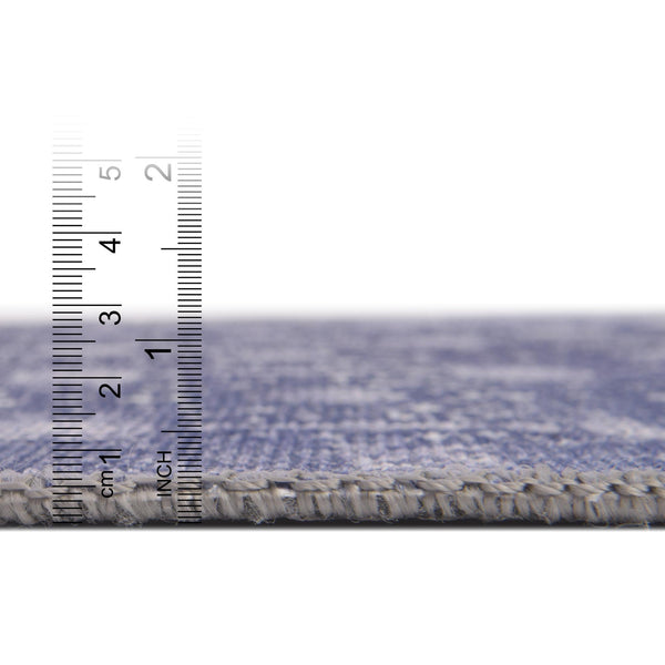 Heritage Elegance Collection Area Rug -  Chatsworth Rectangle Navy Blue  lifestyle 10