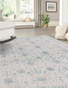 Heritage Elegance Collection Area Rug -  Chatsworth Rectangle Ivory  lifestyle 5