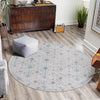 Heritage Elegance Collection Area Rug -  Chatsworth Round Ivory  lifestyle 99