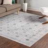 Heritage Elegance Collection Area Rug -  Chatsworth Square Ivory  lifestyle 104