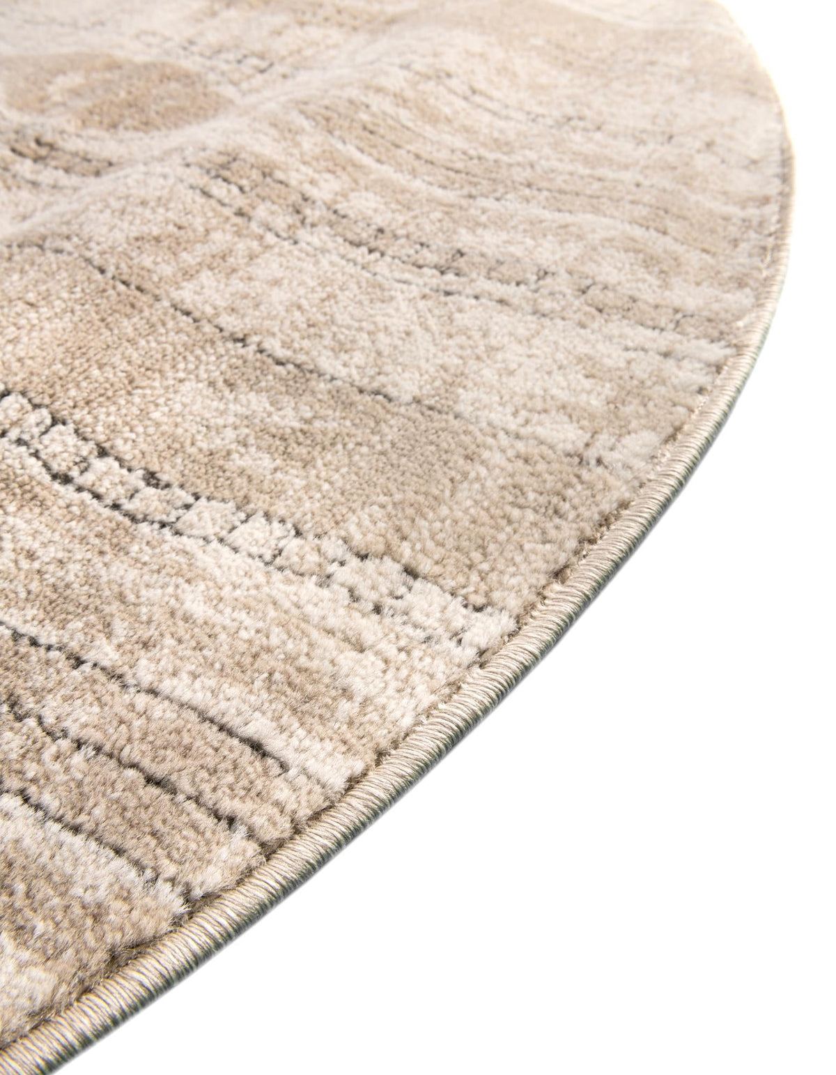 Cascade Range Collection Area Rug - Hood (Ivory) Oval Ivory  lifestyle 9