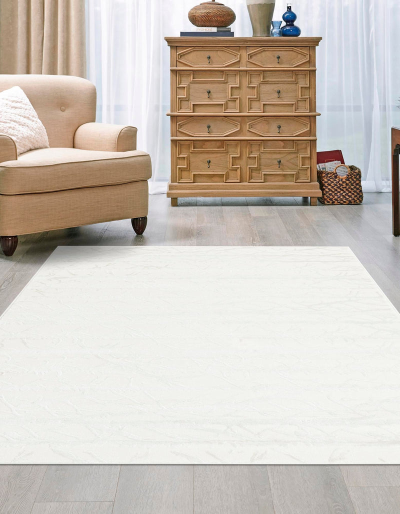 Bloomsbury Elegance Collection Area Rug -  Soho Rectangle Ivory  lifestyle 9