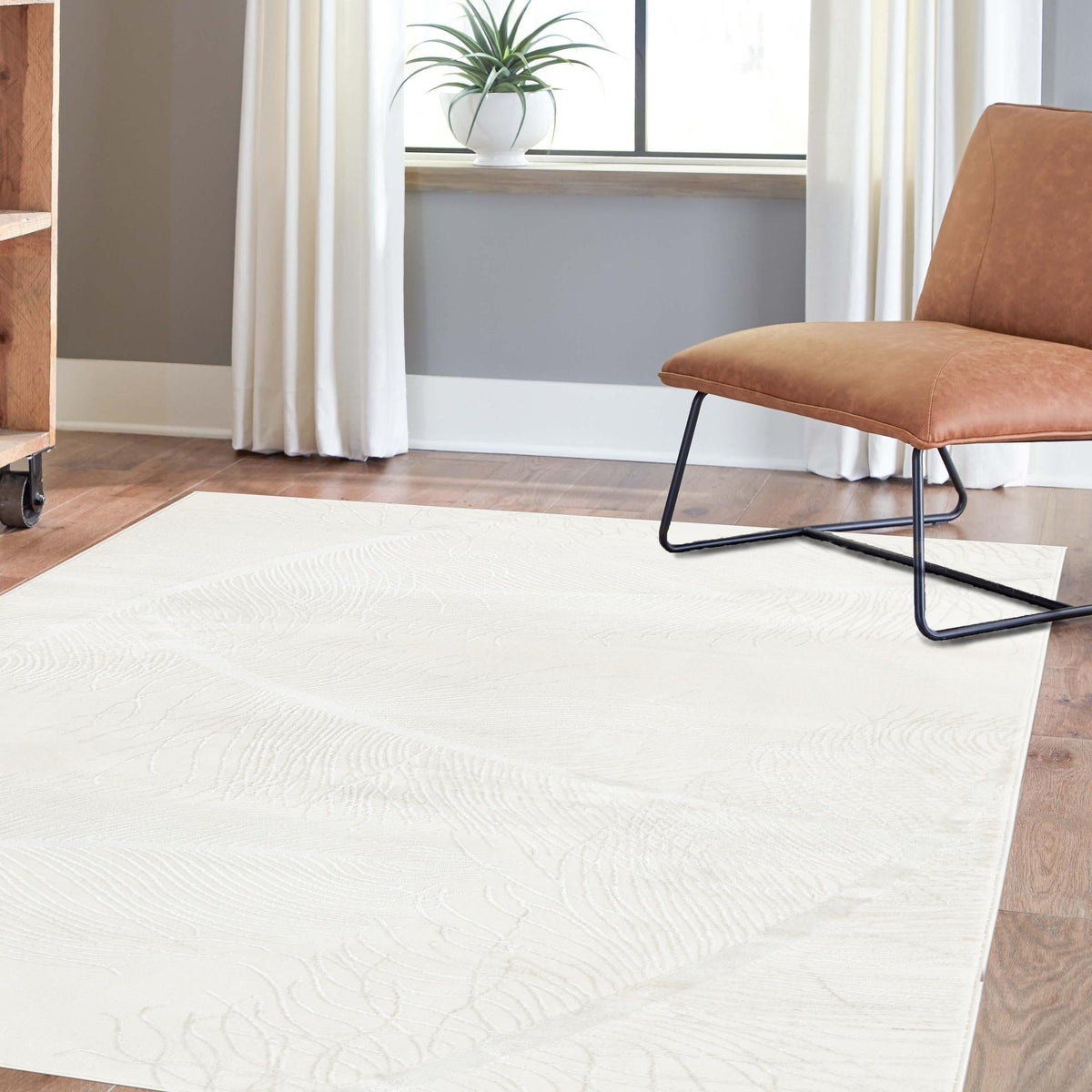 Bloomsbury Elegance Collection Area Rug -  Westminster Rectangle Ivory  lifestyle 42