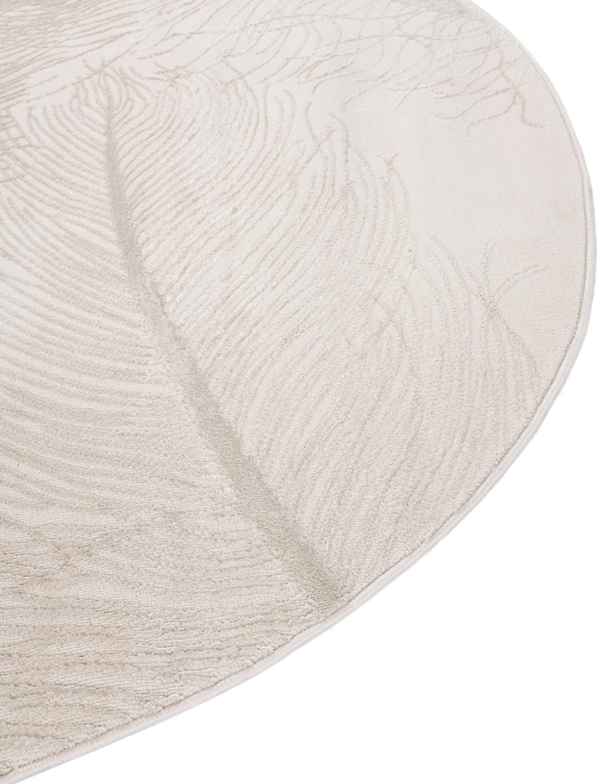 Bloomsbury Elegance Collection Area Rug -  Westminster Oval Ivory  lifestyle 93