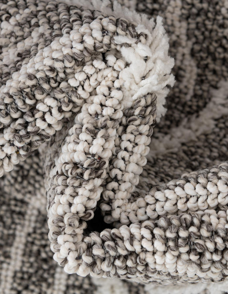 Sahara Chic Collection Area Rug - Marrakech Rectangle Gray Ivory  lifestyle 17