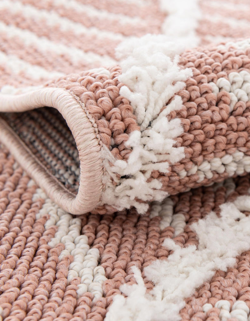 Sahara Chic Collection Area Rug - Marrakech Rectangle Pink  lifestyle 12