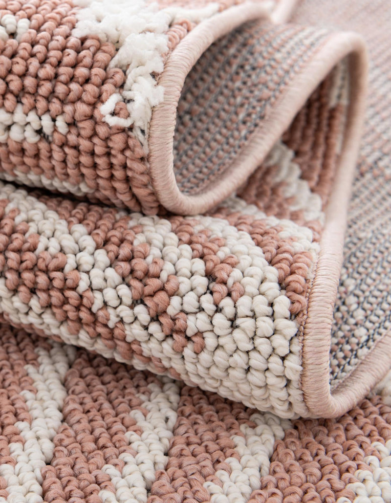 Sahara Chic Collection Area Rug - Marrakech Rectangle Pink  lifestyle 33