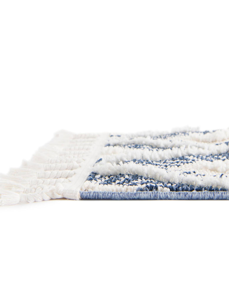 Sahara Chic Collection Area Rug - Marrakech Rectangle Blue  lifestyle 16