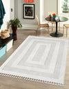 Sahara Chic Collection Area Rug -  Casablanca Rectangle Ivory  lifestyle 4