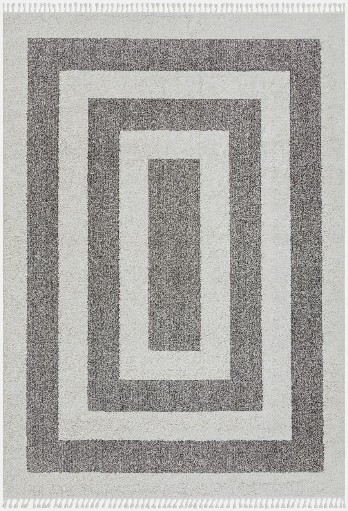 Sahara Chic Collection Area Rug -  Casablanca Rectangle Gray  lifestyle 5