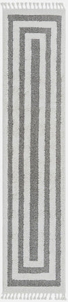 Sahara Chic Collection Area Rug -  Casablanca Runner Gray  lifestyle 33