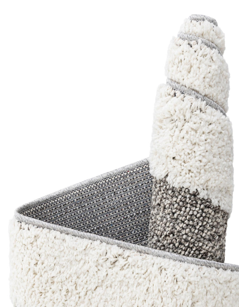 Sahara Chic Collection Area Rug -  Casablanca Runner Gray  lifestyle 94