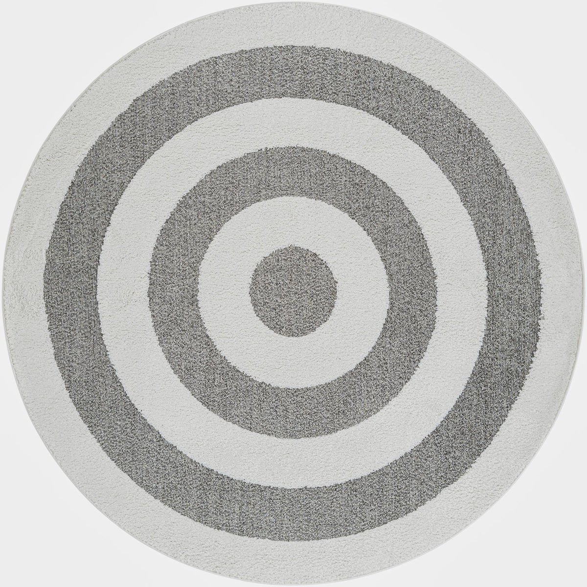 Sahara Chic Collection Area Rug -  Casablanca Round Gray  lifestyle 34