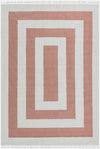 Sahara Chic Collection Area Rug -  Casablanca Rectangle Pink Main