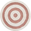 Sahara Chic Collection Area Rug -  Casablanca Round Pink  lifestyle 31