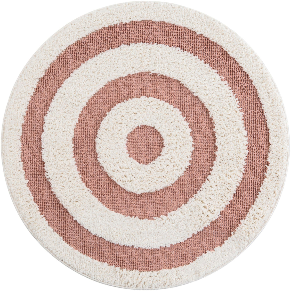 Sahara Chic Collection Area Rug -  Casablanca Round Pink  lifestyle 31