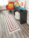 Sahara Chic Collection Area Rug -  Casablanca Runner Pink  lifestyle 39
