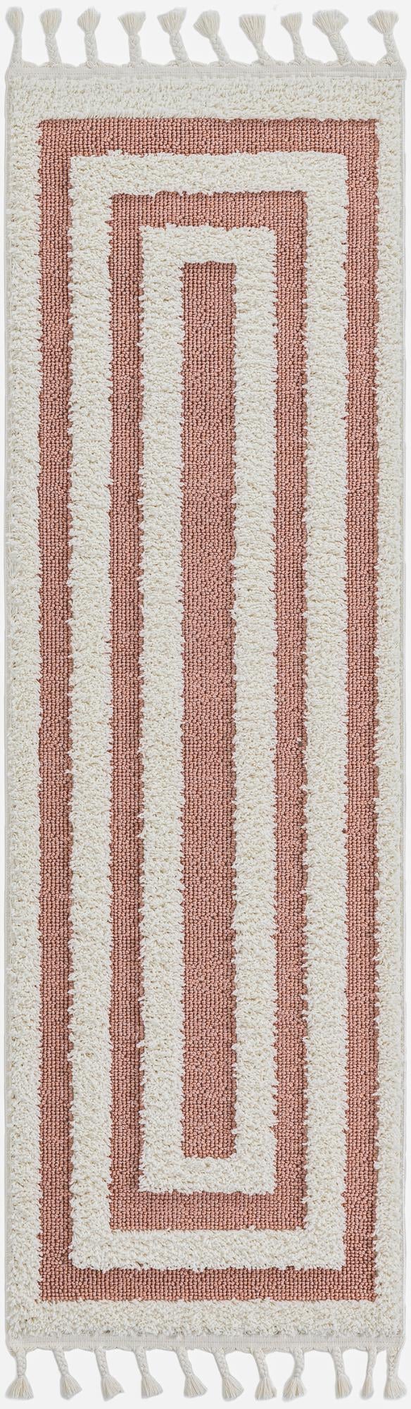 Sahara Chic Collection Area Rug -  Casablanca Runner Pink  lifestyle 32