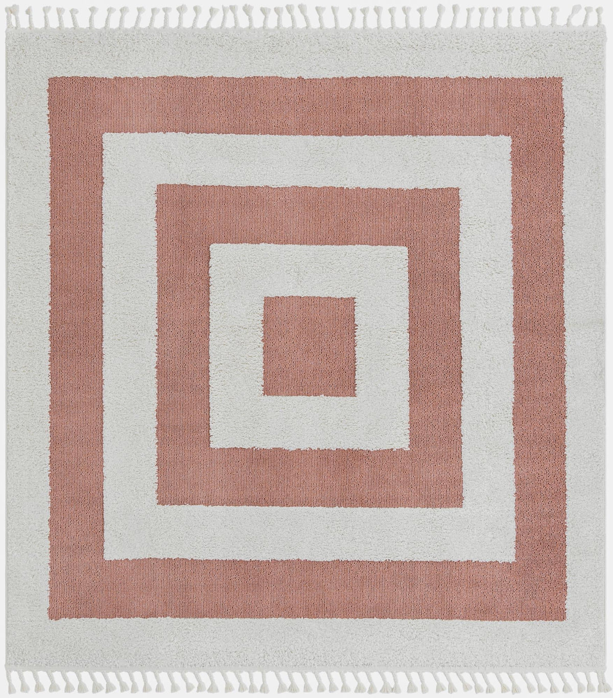 Sahara Chic Collection Area Rug -  Casablanca Square Pink  lifestyle 108