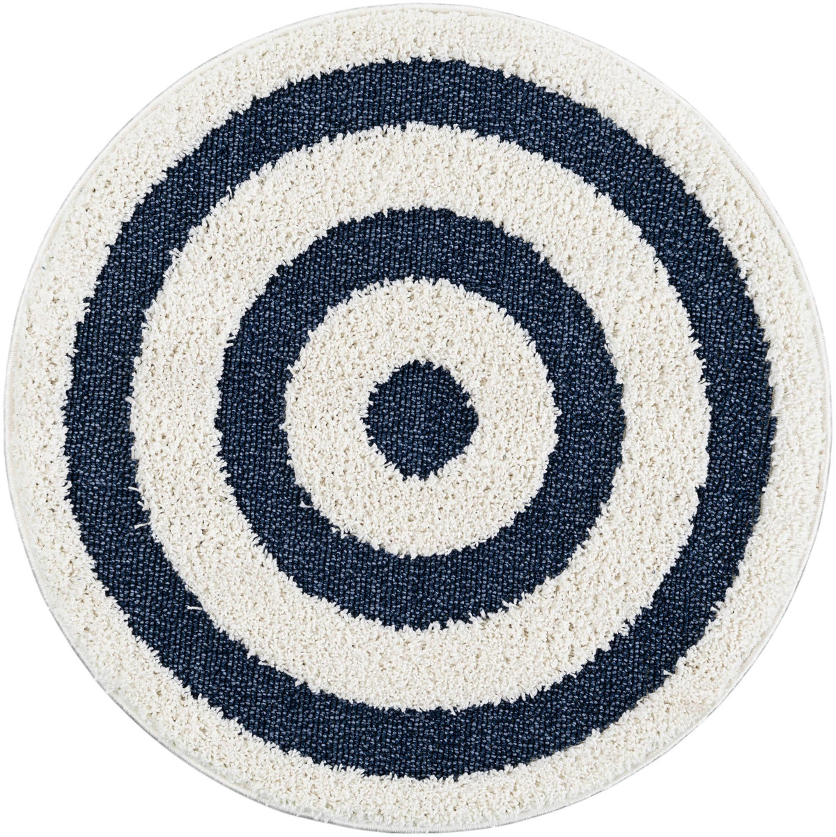 Sahara Chic Collection Area Rug -  Casablanca Round Blue  lifestyle 104