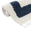 Sahara Chic Collection Area Rug -  Casablanca Rectangle Blue  lifestyle 35