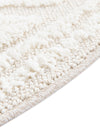 Sahara Chic Collection Area Rug -  Tangier Round Ivory  lifestyle 106