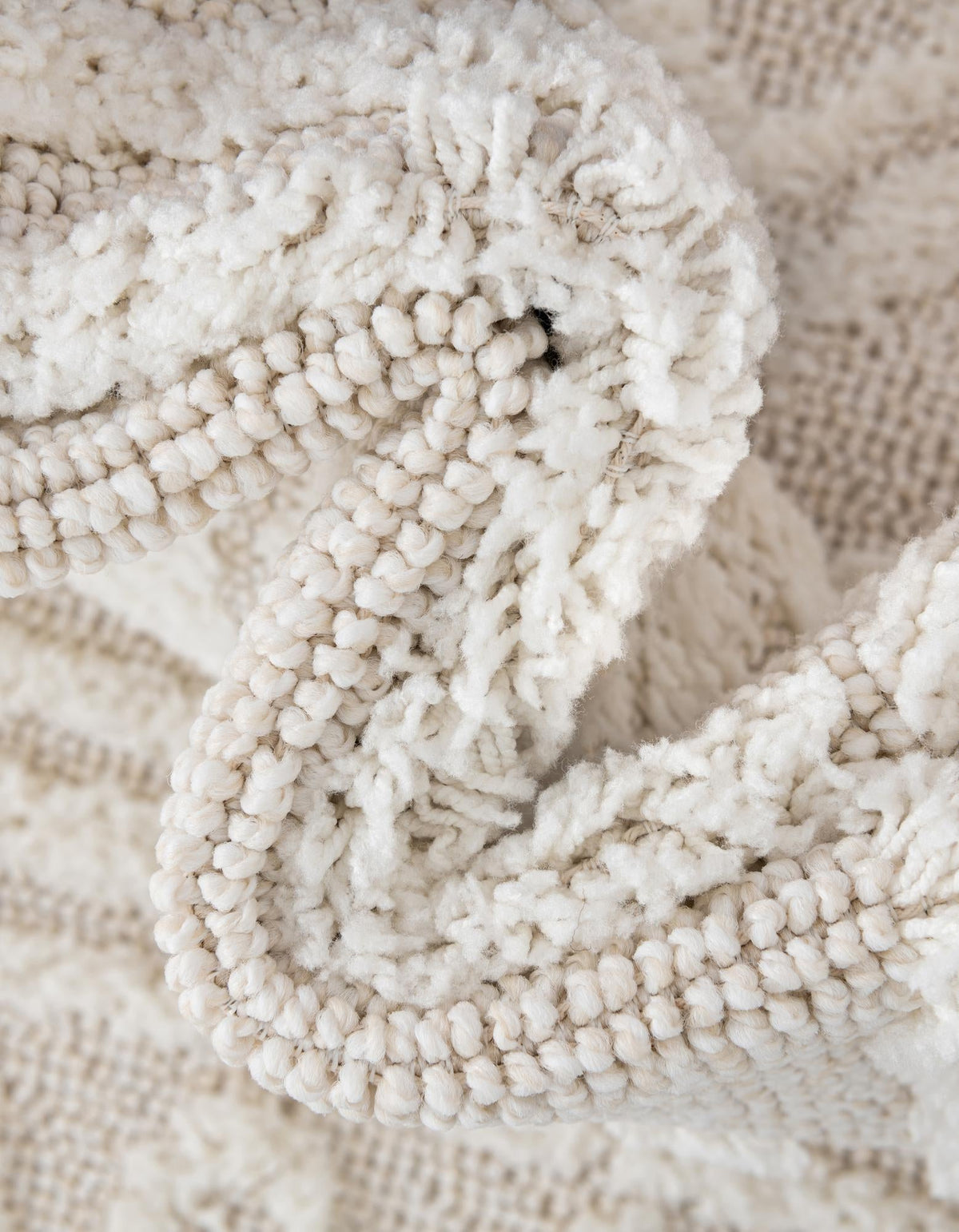 Sahara Chic Collection Area Rug -  Tangier Rectangle Ivory  lifestyle 28