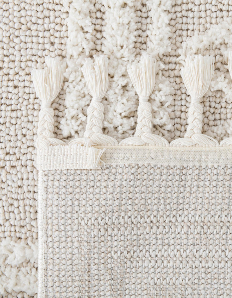 Sahara Chic Collection Area Rug -  Tangier Rectangle Ivory  lifestyle 32