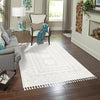 Sahara Chic Collection Area Rug -  Tangier Rectangle Ivory  lifestyle 56