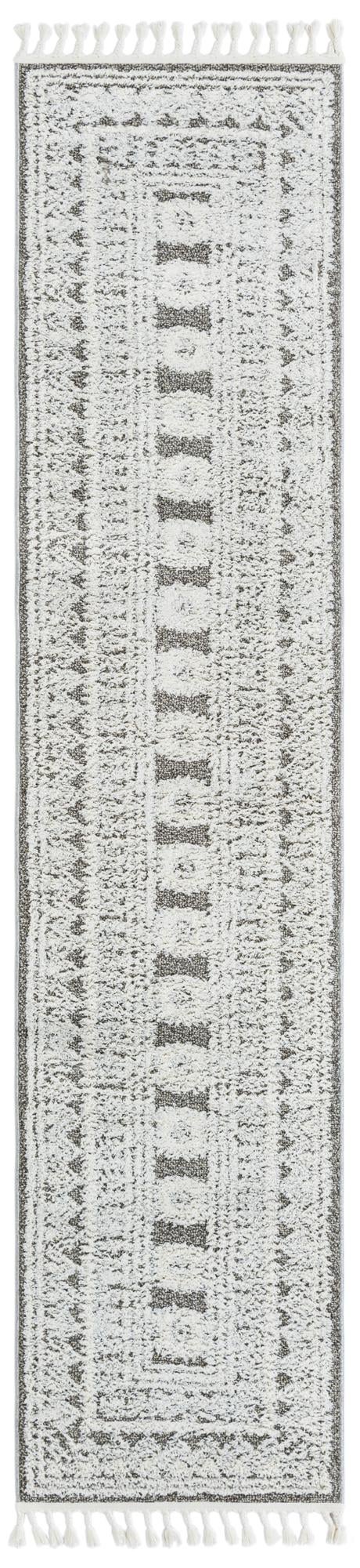 Sahara Chic Collection Area Rug -  Tangier Runner Gray  lifestyle 62