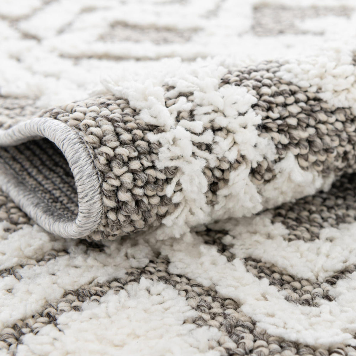 Sahara Chic Collection Area Rug -  Tangier Rectangle Gray  lifestyle 18