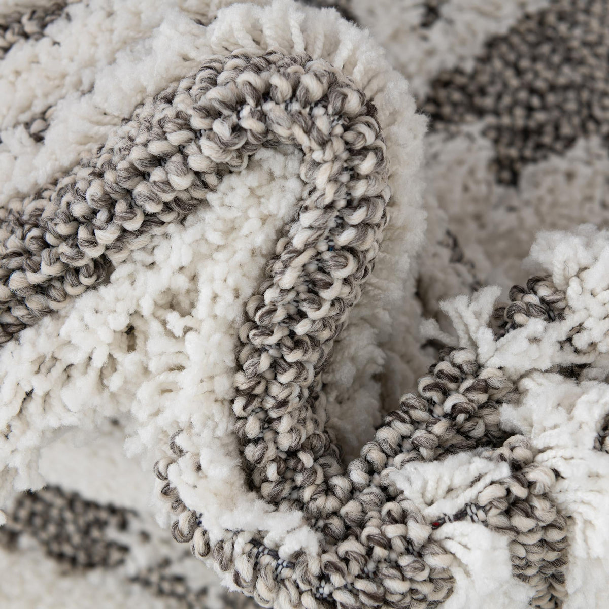 Sahara Chic Collection Area Rug -  Tangier Rectangle Gray  lifestyle 26