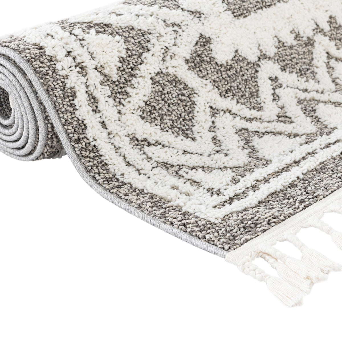 Sahara Chic Collection Area Rug -  Tangier Rectangle Gray  lifestyle 42
