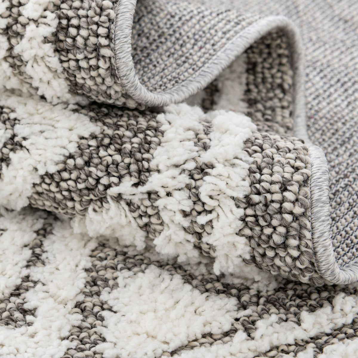 Sahara Chic Collection Area Rug -  Tangier Rectangle Gray  lifestyle 46