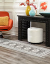 Sahara Chic Collection Area Rug -  Tangier Runner Gray  lifestyle 78