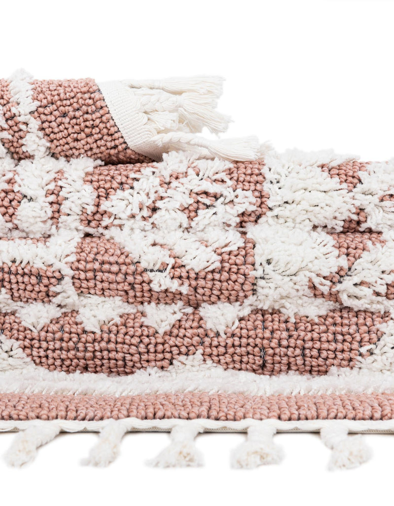 Sahara Chic Collection Area Rug -  Tangier Rectangle Pink  lifestyle 49