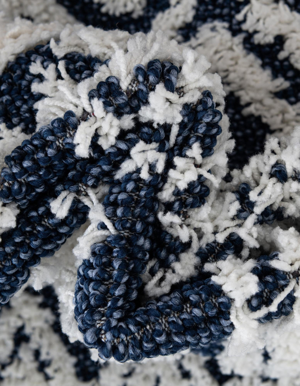 Sahara Chic Collection Area Rug -  Tangier Rectangle Blue  lifestyle 27