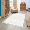Sahara Chic Collection Area Rug -  Fez Rectangle Ivory  lifestyle 70
