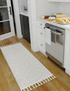 Sahara Chic Collection Area Rug -  Fez Runner Ivory  lifestyle 105