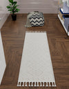 Sahara Chic Collection Area Rug -  Fez Runner Ivory  lifestyle 106