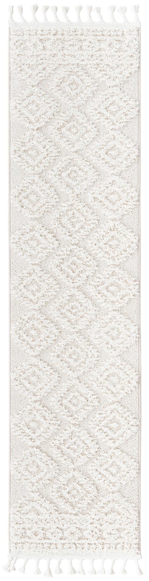 Sahara Chic Collection Area Rug -  Fez Runner Ivory  lifestyle 83