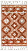 Sahara Chic Collection Area Rug -  Fez Rectangle Rust Red  lifestyle 2