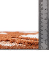 Sahara Chic Collection Area Rug -  Fez Rectangle Rust Red  lifestyle 17