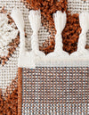 Sahara Chic Collection Area Rug -  Fez Rectangle Rust Red  lifestyle 37