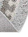 Sahara Chic Collection Area Rug -  Fez Round Gray  lifestyle 156