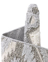 Sahara Chic Collection Area Rug -  Fez Rectangle Gray  lifestyle 48