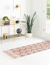 Sahara Chic Collection Area Rug -  Fez Runner Pink  lifestyle 100
