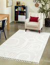 Sahara Chic Collection Area Rug -  Nubia Rectangle Ivory  lifestyle 6