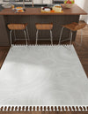 Sahara Chic Collection Area Rug -  Nubia Square Ivory  lifestyle 67