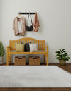 Sahara Chic Collection Area Rug -  Nubia Square Ivory  lifestyle 69